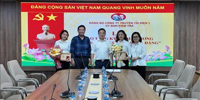 Ủy ban Kiểm tra Đảng ủy PTC1, trao tặng Kỷ niệm chương 