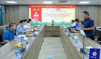 Ủy ban Kiểm tra Đảng ủy EVNNPT đánh giá cao kết quả công tác của Đảng ủy Công ty Truyền tải điện 1