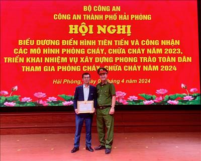 Trạm biến áp 220kV Đình Vũ được công nhận là “Đơn vị điển hình tiên tiến về phòng cháy chữa cháy” 3 năm liên tục