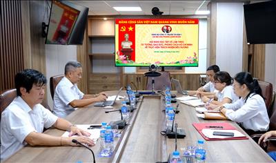 Chi bộ Văn phòng Công đoàn PTC1: Học tập tập và làm theo tư tưởng, đạo đức, phong cách Hồ Chí Minh