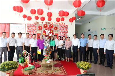 Hội thi trang trí tiểu cảnh đón Xuân tại Công ty Truyền tải điện 4