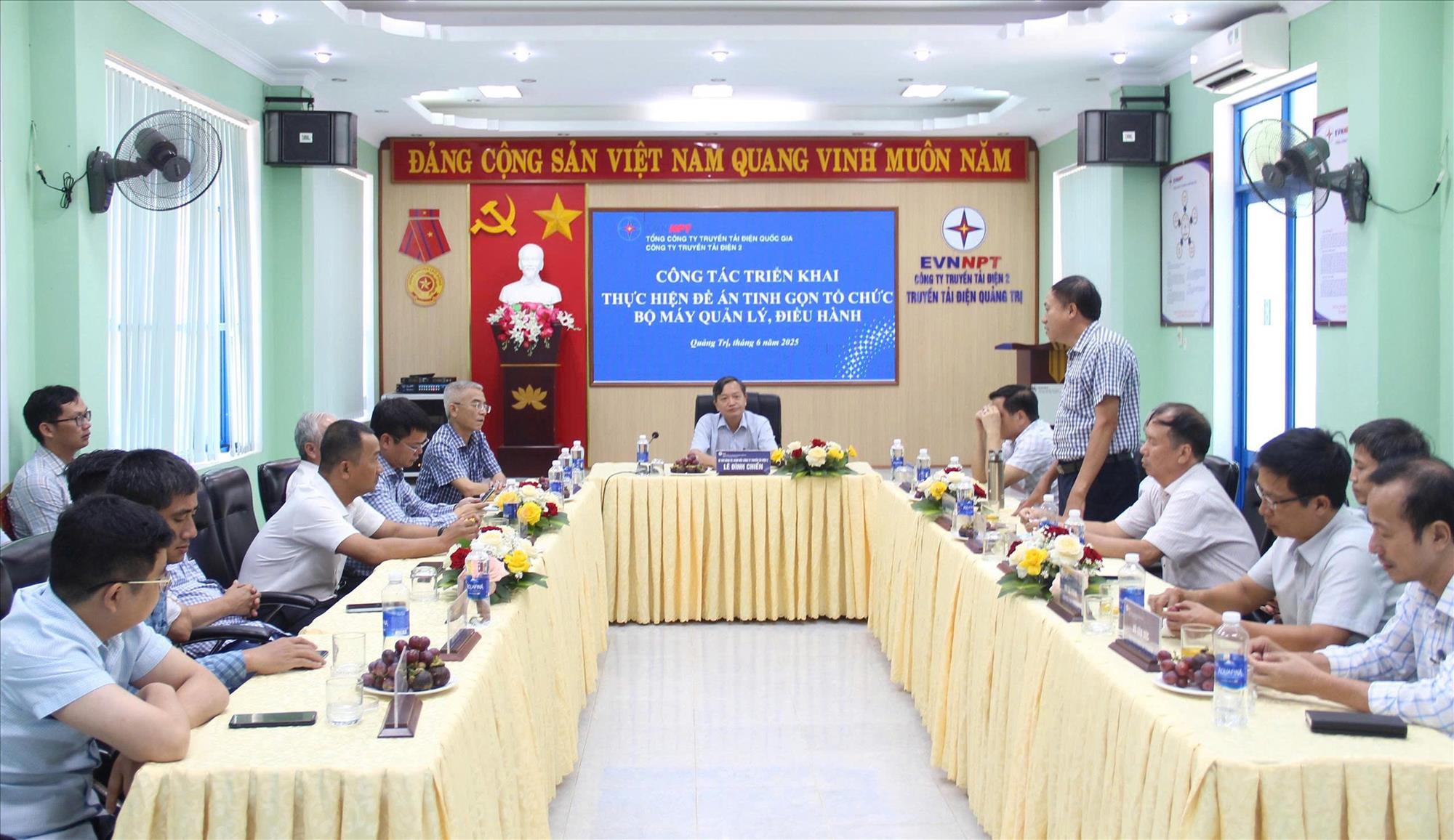 Đảng bộ Công ty Truyền tải điện 2: Phát huy vai trò lãnh đạo của Đảng trong sắp xếp, tinh gọn bộ máy