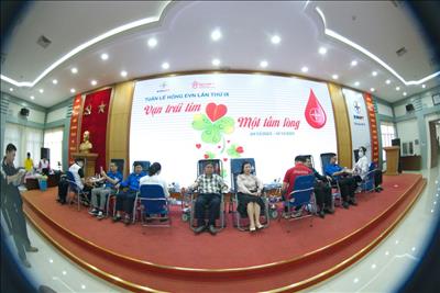 EVNNPT hưởng ứng “Tuần lễ hồng EVN” lần thứ IX