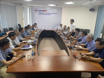 Đảng ủy Công ty Truyền tải điện 2 lấy phiếu tín nhiệm giữa nhiệm kỳ 2020 – 2025 đối với các đồng chí trong ban thường vụ Đảng ủy