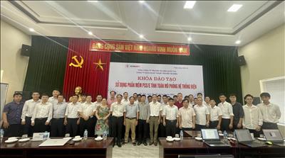 NPTS tổ chức thành công Khóa đào tạo sử dụng phần mềm PSS/E tính toán mô phỏng hệ thống điện