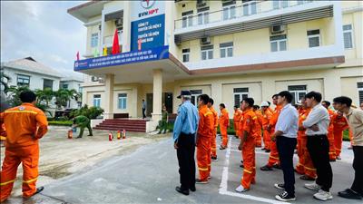 Truyền tải điện (TTĐ) Quảng Nam bồi huấn nghiệp vụ phòng cháy chữa cháy và cứu nạn cứu hộ năm 2024