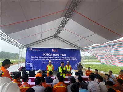 Trao đổi kinh nghiệm điều khiển và xử lý dữ liệu thiết bị bay UAV phục vụ quản lý vận hành lưới điện truyền tải