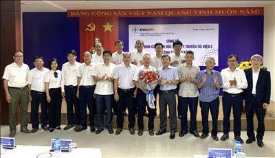 Công ty Truyền tải điện 2 bổ nhiệm nhân sự Trung tâm Dịch vụ kỹ thuật 2