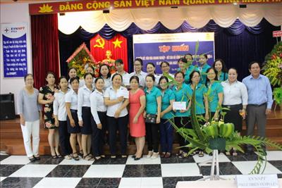 PTC4: Tập huấn chuyên đề VHDN trong nữ CBCNV và Hội thi cắm hóa kỷ niệm 86 năm ngày thành lập Hội LHPN Việt Nam 20/10/2016