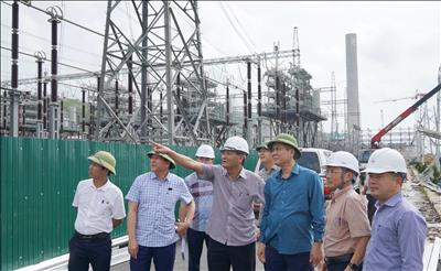 Chủ tịch UBND tỉnh Quảng Bình kiểm tra tiến độ thi công Dự án đường dây 500kV mạch 3 đoạn qua địa bàn tỉnh