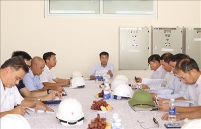 Tập trung nguồn lực, quyết tâm hoàn thành Dự án Trạm biến áp 220kV Khu kinh tế Nghi Sơn và đường dây đấu nối trong tháng 10/2024