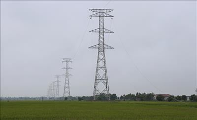Hoàn thành gói thầu dựng cột đầu tiên Dự án đường dây 500kV mạch 3 cung đoạn NMNĐ Nam Định I – Phố Nối