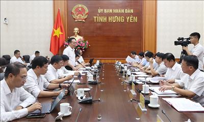 Bàn giải pháp đẩy nhanh tiến độ đầu tư xây dựng các dự án truyền tải điện trên địa bàn tỉnh Hưng Yên