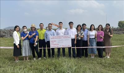 Liên danh Ngân hàng ACB và VIB kiểm tra thực địa để thu xếp vốn Dự án đường dây 500kV NMNĐ Nam Định I – Thanh Hóa