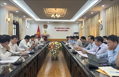 Nam Định sẽ tạo điều kiện tốt nhất để EVNNPT triển khai dự án truyền tải điện trên địa bàn