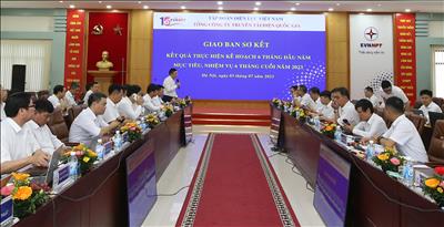 EVNNPT cơ bản hoàn thành các nhiệm vụ trong 6 tháng năm 2023