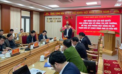 Tập trung tháo gỡ vướng mắc để hoàn thành Dự án Trạm biến áp 220kV Vũng Áng và đấu nối trong quý I/2025