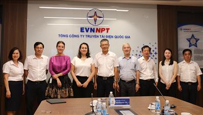Phó Tổng giám đốc EVNNPT - Nguyễn Ngọc Tân làm việc với Ngân hàng Thế giới về dự án REACH