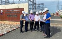 Lãnh đạo EVNNPT kiểm tra thực địa Dự án đường dây 220kV Hồng Ngự - Châu Đốc