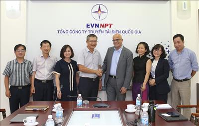 EVNNPT làm việc với Ngân hàng đầu tư hạ tầng châu Á (AIIB) về cơ hội hợp tác