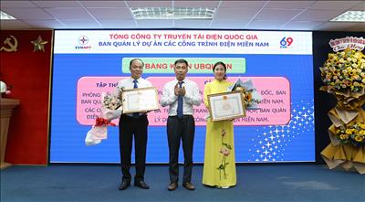 Ban Quản lý dự án các công trình điện miền Nam hoàn thành xuất sắc các nhiệm vụ được giao trong năm 2023