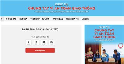 Công đoàn EVNNPT đề nghị các công đoàn trực thuộc tích cực tham gia cuộc thi “Chung tay vì an toàn giao thông” năm 2023