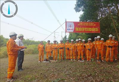 EVNNPT yêu cầu các đơn vị chủ động ứng phó với áp thấp nhiệt đới và mưa lớn