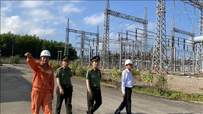 Đảm bảo an ninh, an toàn lưới điện truyền tải khu vực tỉnh Bình Định trong dịp Tết Nguyên đán Giáp Thìn 2024