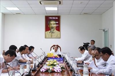 Chủ tịch UBND tỉnh Bà Rịa – Vũng Tàu Nguyễn Văn Thọ làm việc với Ban QLDA các công trình điện miền Nam