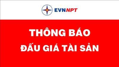 Thông báo đấu giá MBA do Công ty Truyền tải điện 3 quản lý
