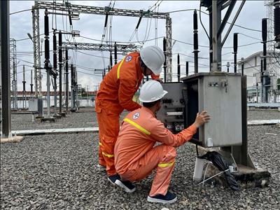 Đảm bảo hệ thống truyền tải điện vận hành an toàn, ổn định trước các diễn biến bất thường của thời tiết