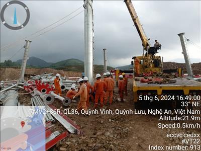 Sức nóng trên công trình Đường dây 500kV Quảng Trạch – Phố Nối
