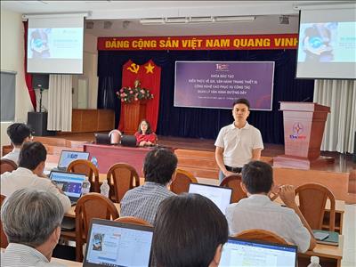 Công ty Truyền tải điện 4 đào tạo ứng dụng quản lý kỹ thuật lưới điện truyền tải trên nền tảng công nghệ GIS