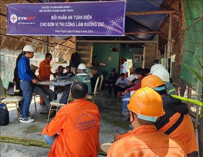 Tuổi trẻ Truyền tải điện Miền Đông 1 tích cực triển khai thực hiện nhiều hoạt động ý nghĩa