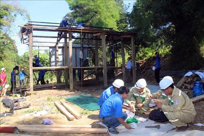Đoàn Thanh niên TTĐ Quảng Trị thực hiện chương trình an sinh xã hội