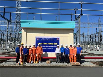 Công trình Thanh niên “Sơn hệ thống phòng cháy chữa cháy toàn Trạm 500kV Tân Uyên