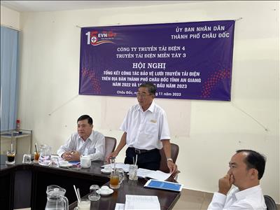 Tăng cường đảm bảo an toàn lưới điện truyền tải vùng biên giới thành phố Châu Đốc (An Giang)