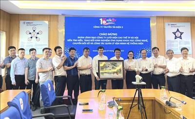 Công ty Lưới điện cao thế TP Hà Nội trao đổi kinh nghiệm công tác quản lý vận hành hệ thống điện tại Công ty Truyền tải điện 3