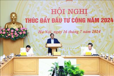 EVN được Thủ tướng Chính phủ biểu dương tại hội nghị toàn quốc về thúc đẩy đầu tư công năm 2024